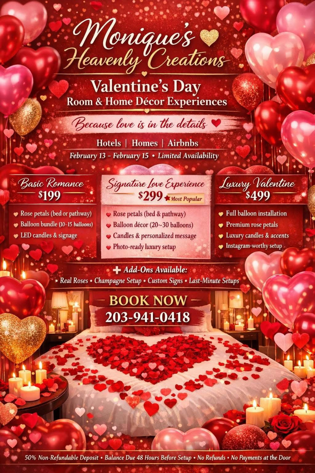 Valentines Day Room Decoration